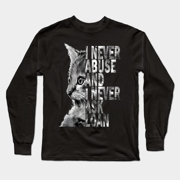 Cats Long Sleeve T-Shirt by DesignersMerch